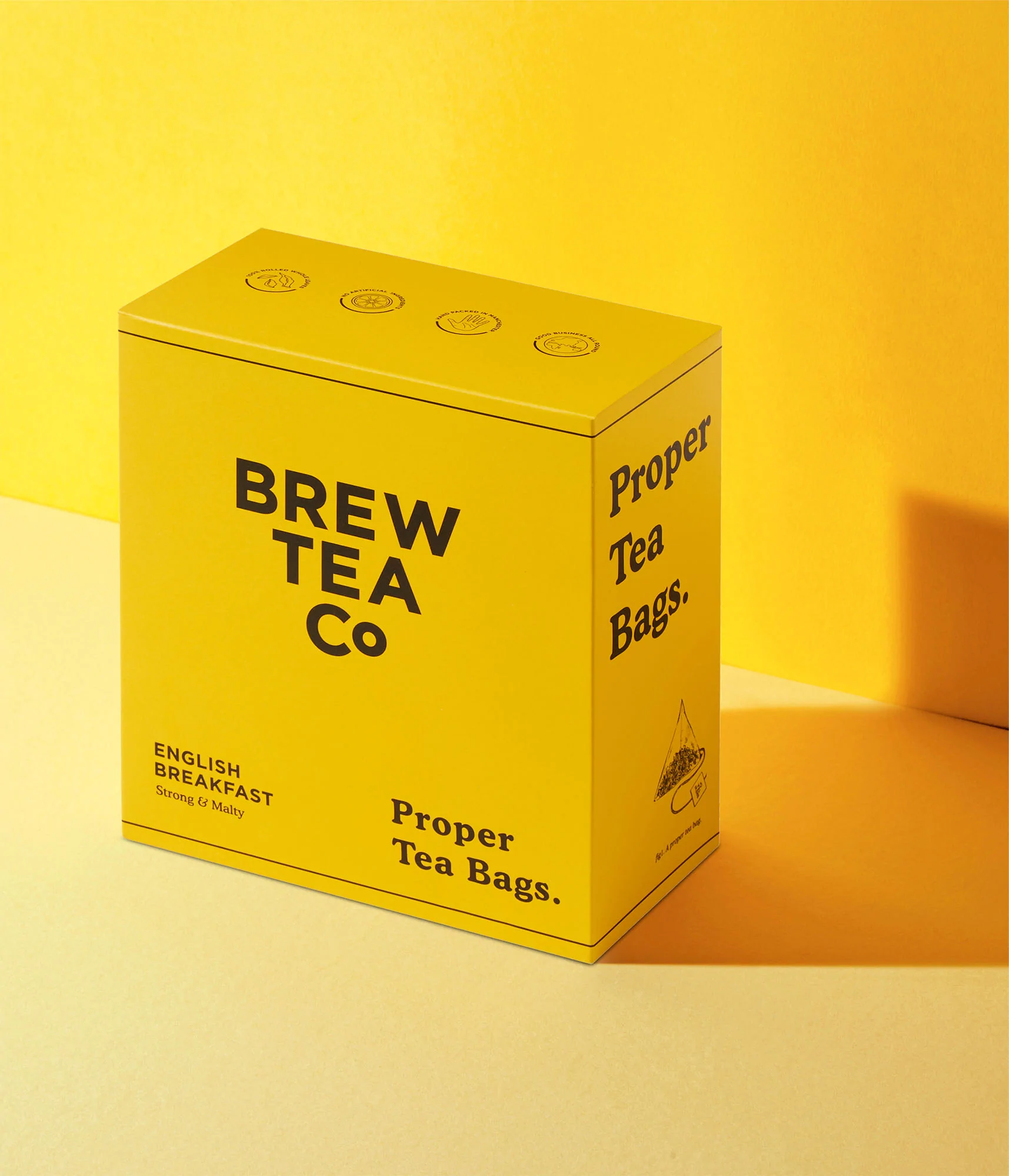 English Breakfast Strong & Malty Made from Real Tea Leaves  100 Tea Bags 360g / 12.69oz